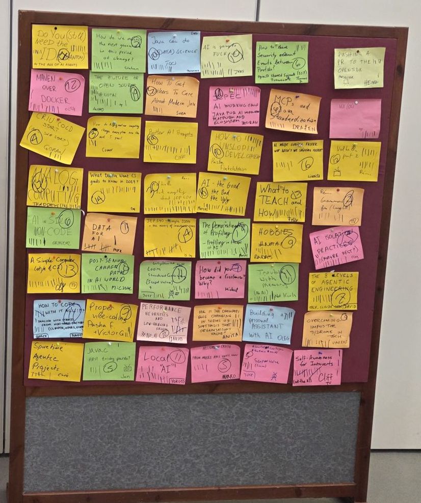 Topics that we discussed on #JCrete 2026, part II